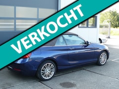 BMW 2-serie Cabrio - 220i High Executive 49000 Km in nieuw staat