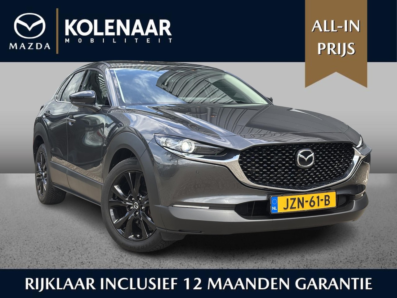 Mazda CX-30 - Homura 2.5 automaat e-Sky-G 140pk /Dealeronderhouden/Navi/HUD/Keyless/CarPlay/18 inch LMV - AutoWereld.nl
