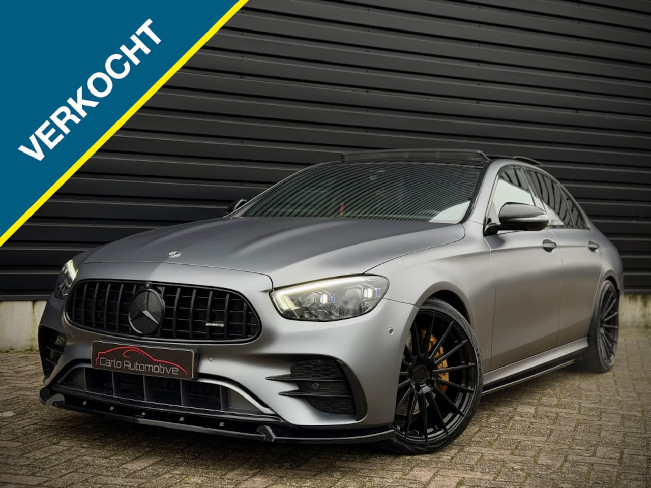 Mercedes-Benz E-klasse - 300 e AMG E53 PANO|MEMORY|360|BURMES|BLINDSP MAGNO - AutoWereld.nl