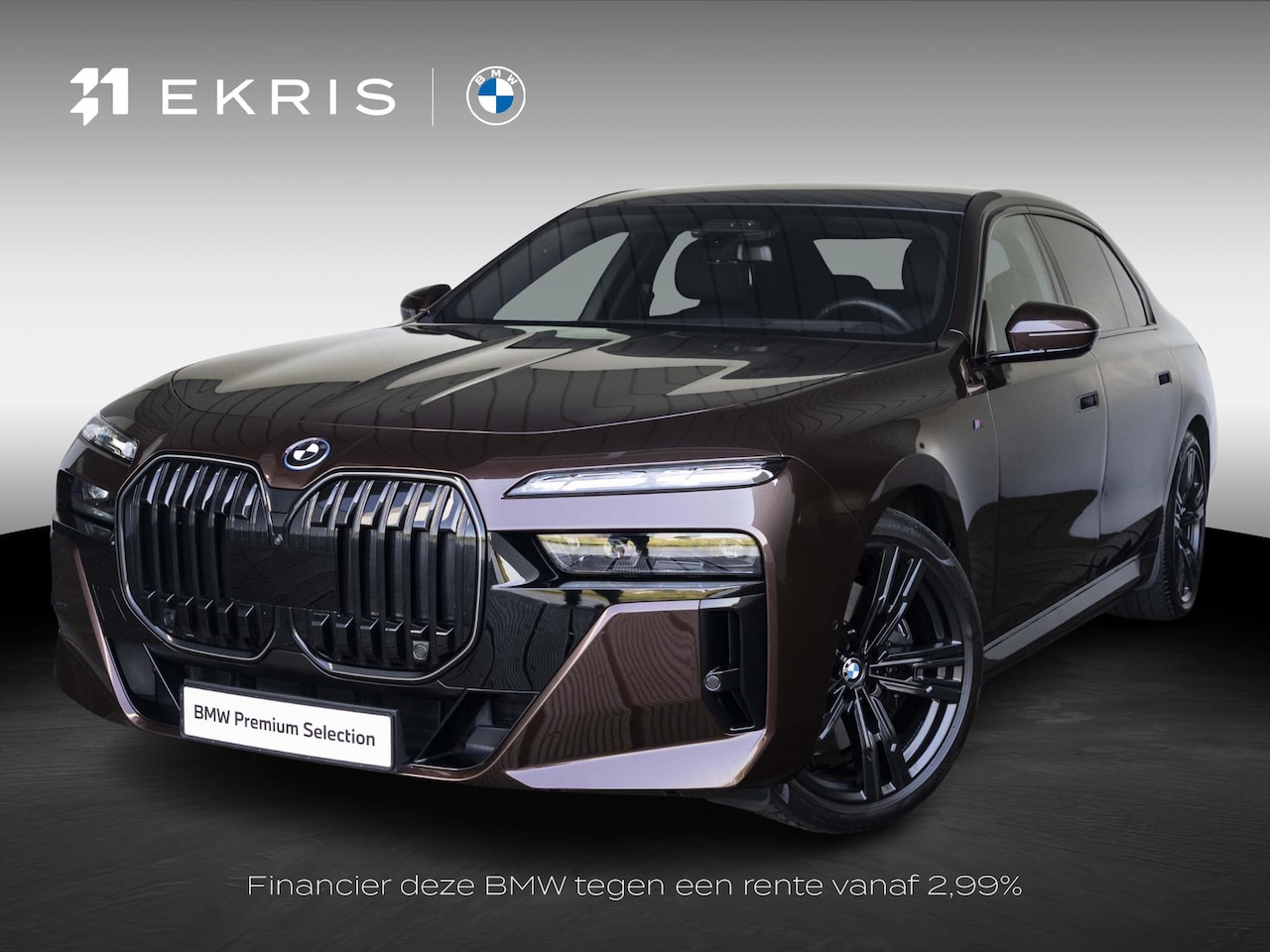 BMW i7 - xDrive60 | M Sportpakket Pro | Colour PPF Mahony Brown | Connoisseur Pack | Climate Acoust - AutoWereld.nl