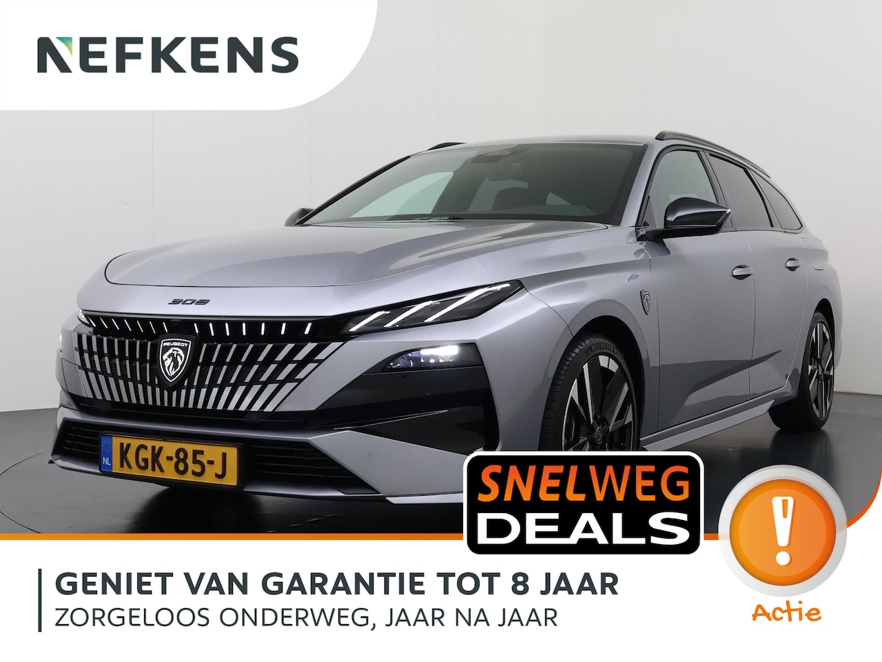 Peugeot 308 SW - GT 195pk Plugin-Hybrid Automaat | VOORRAAR DEAL! | Navigatie | Alcantara bekleding | Elekt - AutoWereld.nl