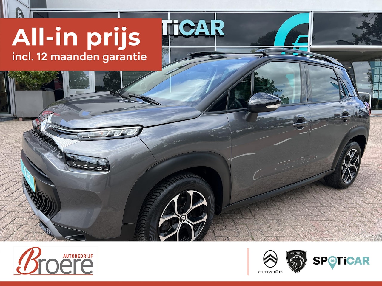 Citroën C3 Aircross - 1.2 Turbo 110 pk Max Verwarmde voorstoelen, Comfort Seats - AutoWereld.nl