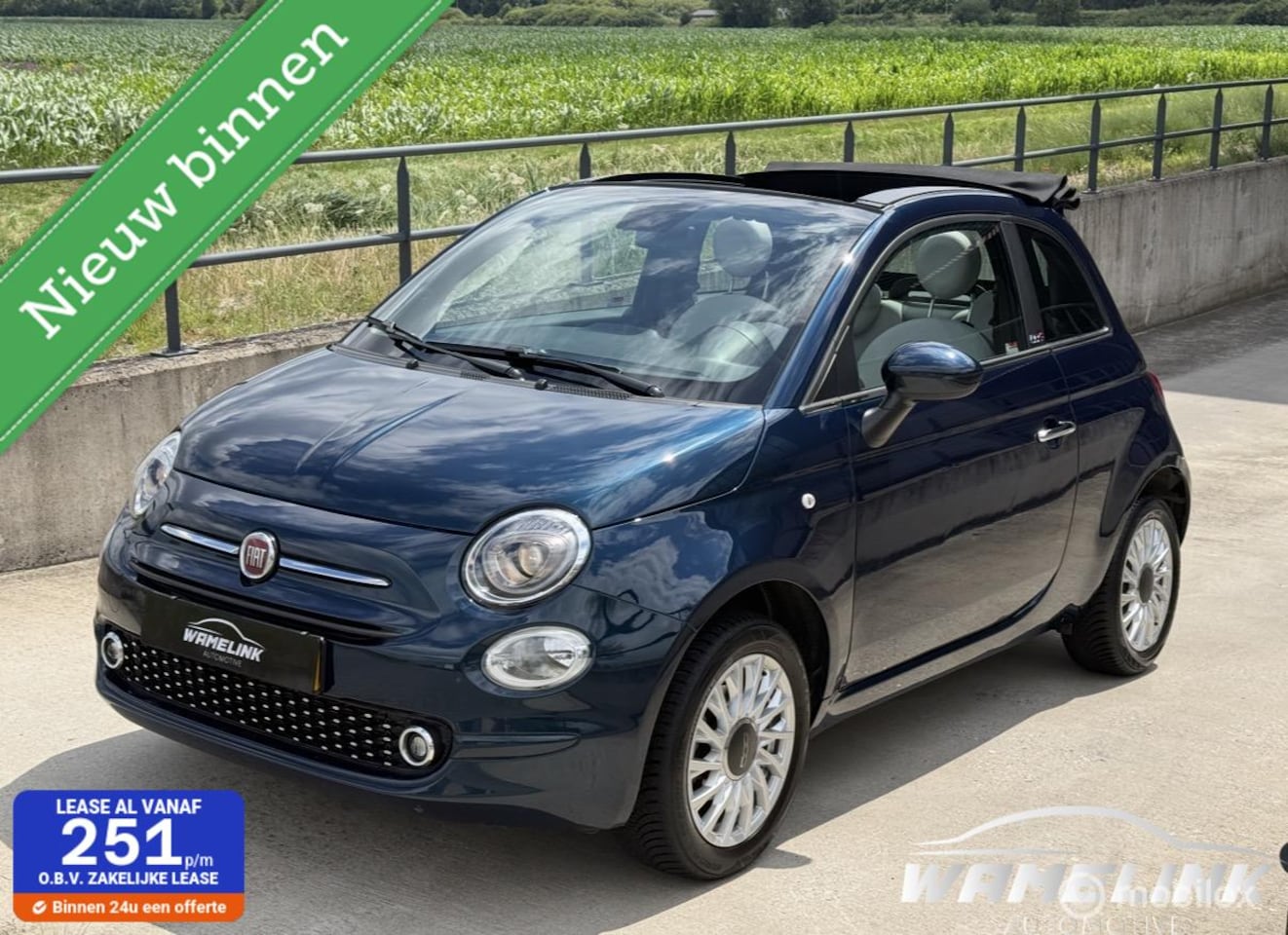 Fiat 500 - 1.0 Hybrid Dolcevita Cabrio - AutoWereld.nl