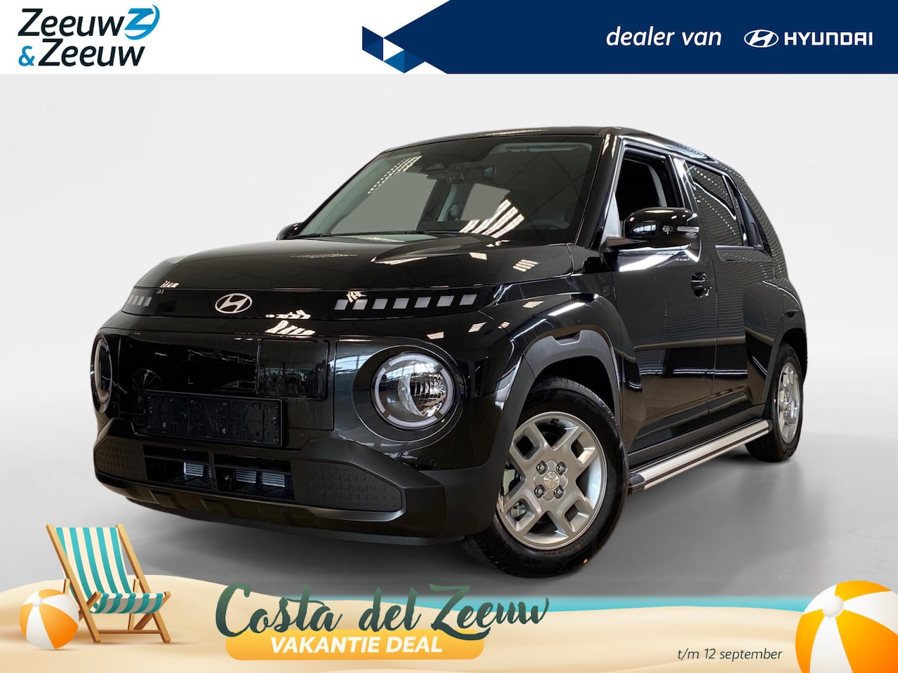 Hyundai Inster - 49 KWH | PULSE | NAVI | SIDEBARS | BLACK PACK | - AutoWereld.nl