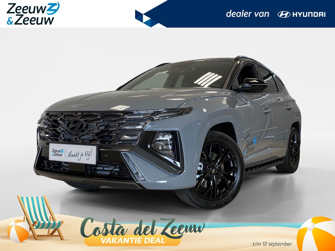 Hyundai Tucson - 1.6 T-GDI PHEV | N-LINE | 2WD | TWO TONE | LIMITED BLACK | - AutoWereld.nl
