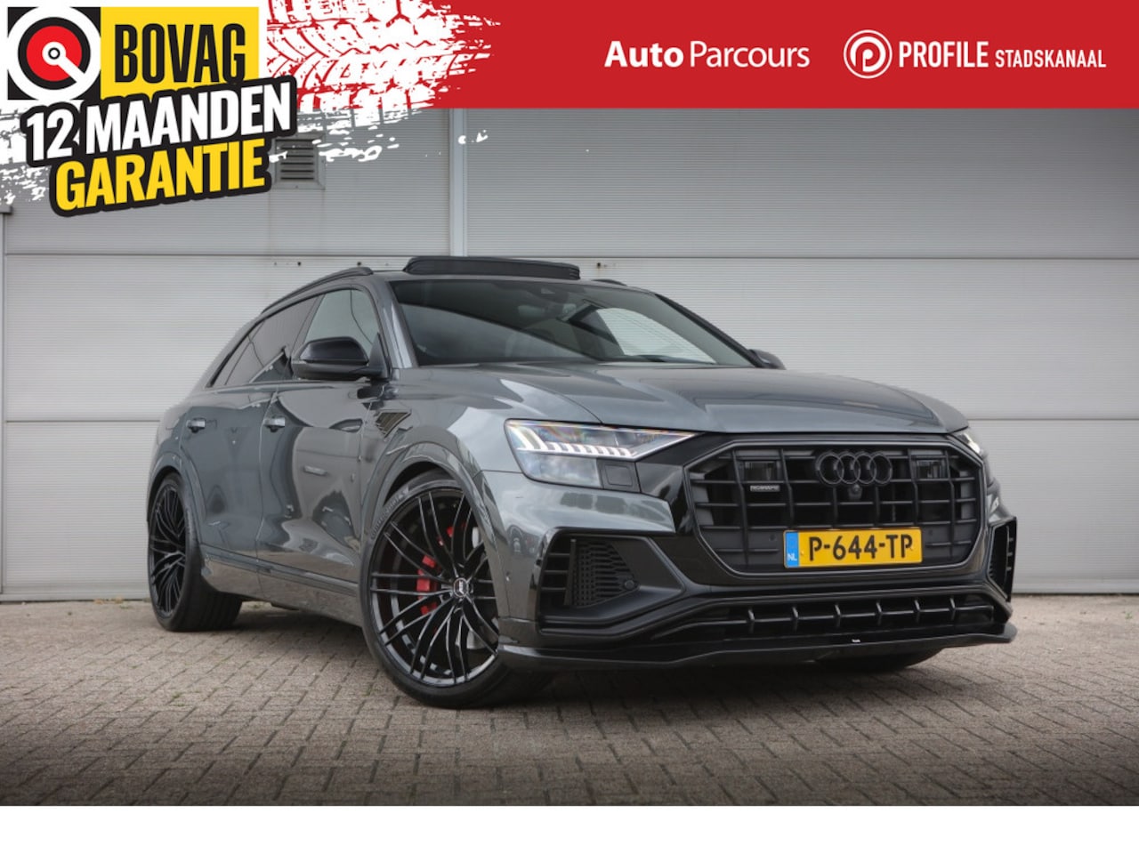Audi Q8 - 60 TFSI e Competition | ABT | Pano | Luchtvering | Trekhaak | - AutoWereld.nl