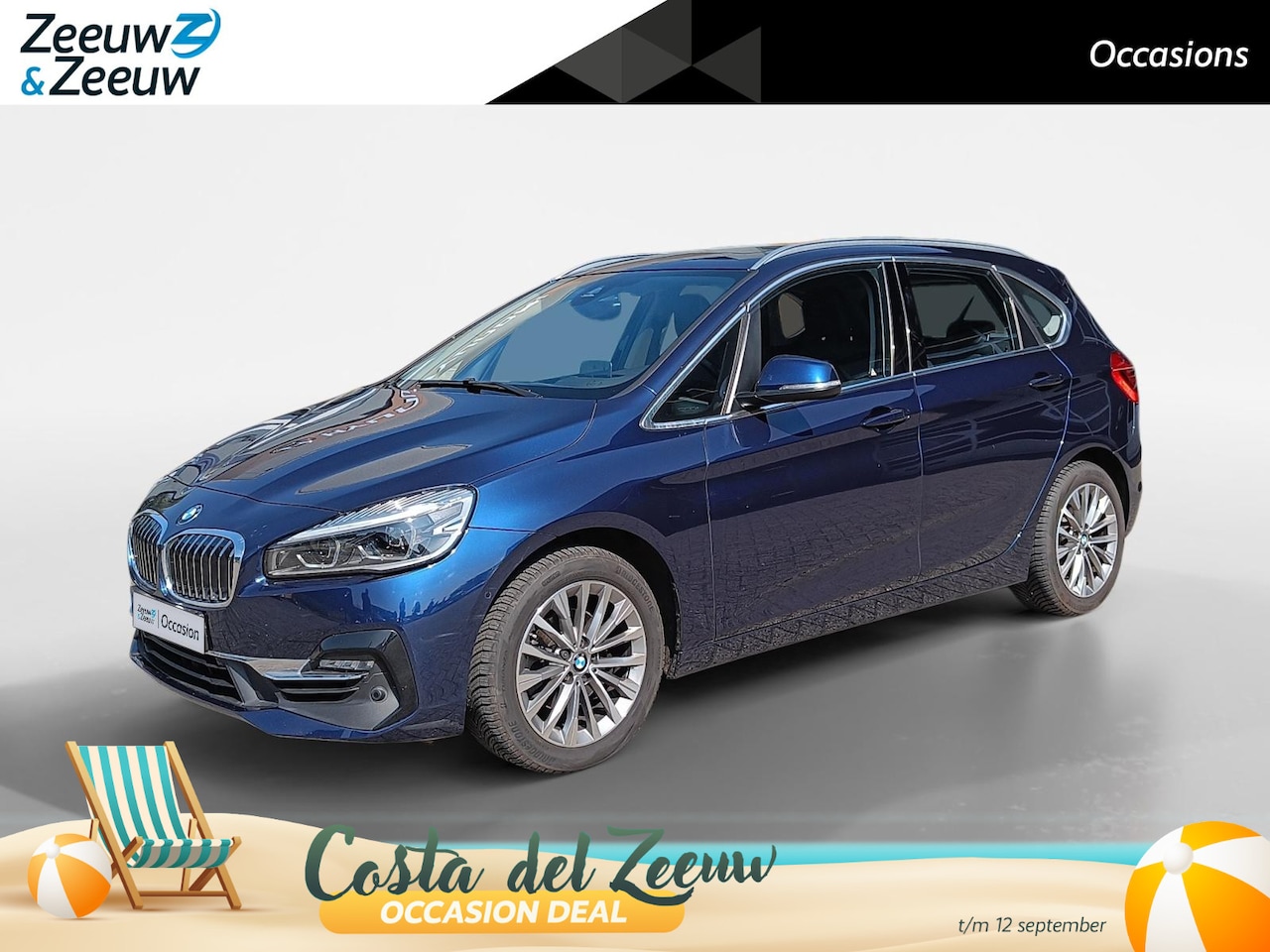 BMW 2-serie Active Tourer - 218i High Executive Edition | Lederen bekleding | Panoramadak | Head-up display | Parkeerc - AutoWereld.nl