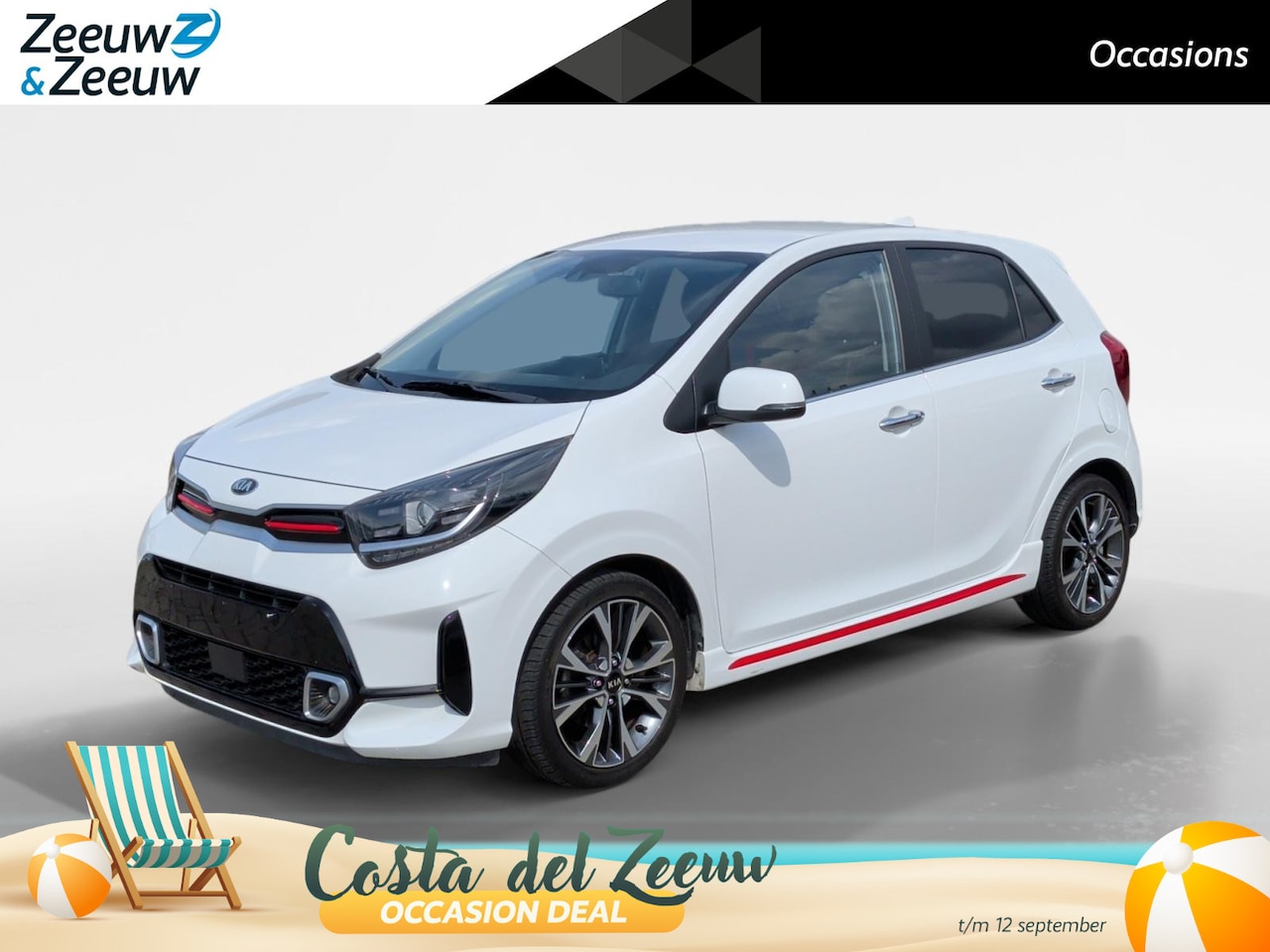 Kia Picanto - 1.0 DPi GT-line 5p | Dealer onderhouden | Stoelverwarming - AutoWereld.nl
