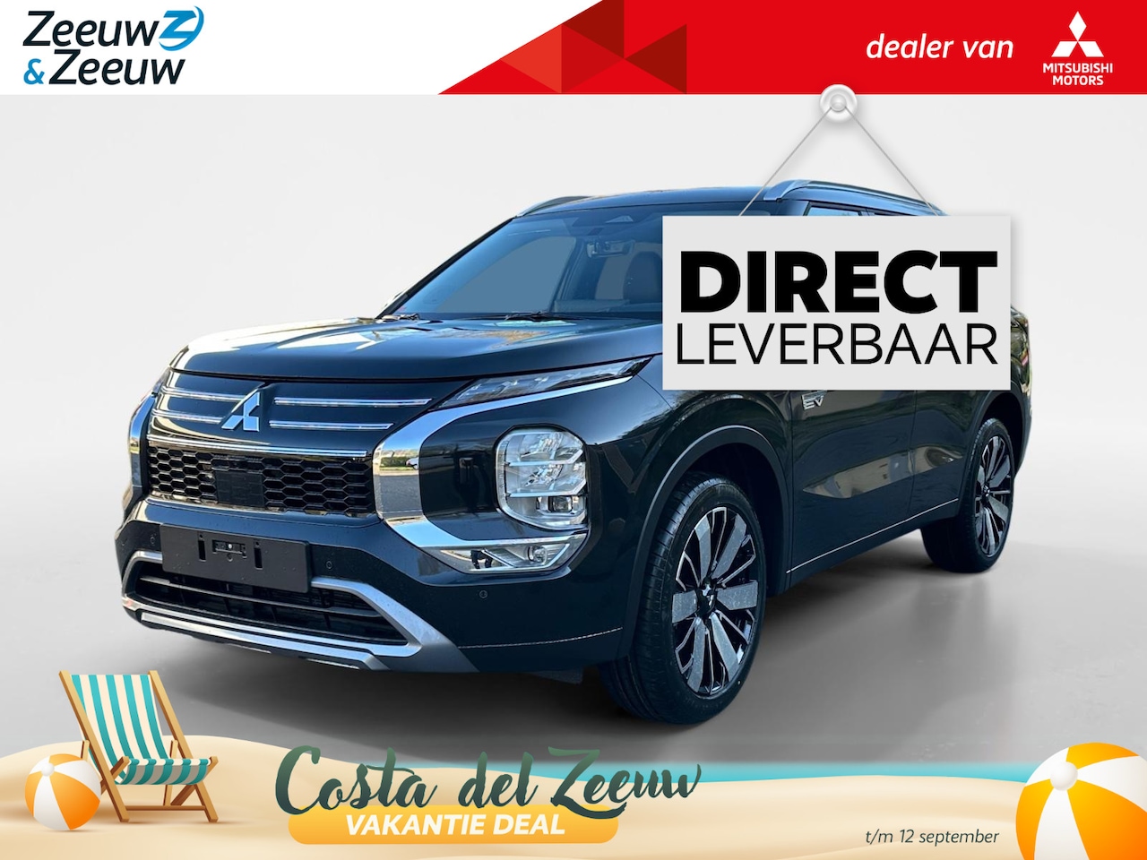 Mitsubishi Outlander - 2.4 PHEV First Edition | 5000 EURO KORTING | NU DIRECT LEVEBAAR | 8 JAAR GARANTIE | - AutoWereld.nl