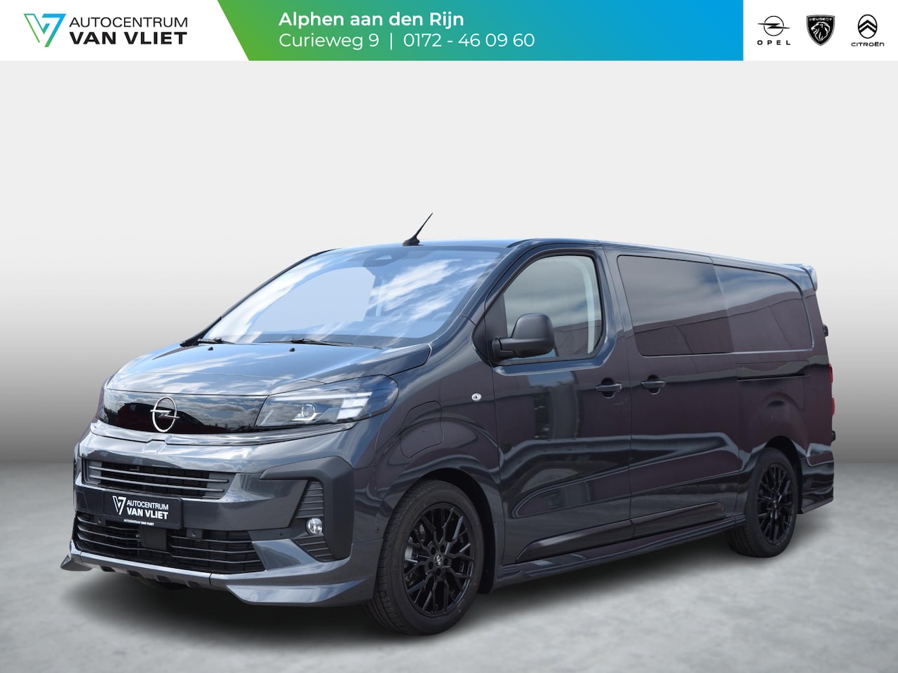 Opel Vivaro-e - Dubbele Cabine 75kWh | STX Sport | Mooiste  bus van NL (!) | Lederen bekleding | Spoilerpa - AutoWereld.nl