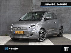 Fiat 500e - La Prima 42 kWh PANO | PDC + CAMERA | ADAPT. CC | 17''LM | APPLE-CARPLAY | DODE HOEK