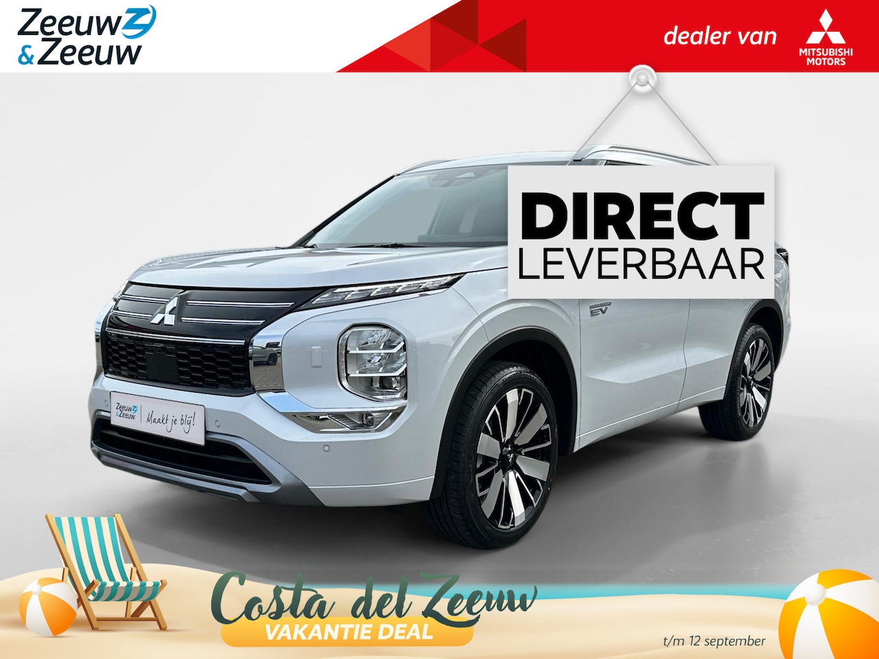 Mitsubishi Outlander - 2.4 PHEV Instyle | 5000 EURO KORTING | NU DIRECT LEVEBAAR | 8 JAAR GARANTIE | - AutoWereld.nl