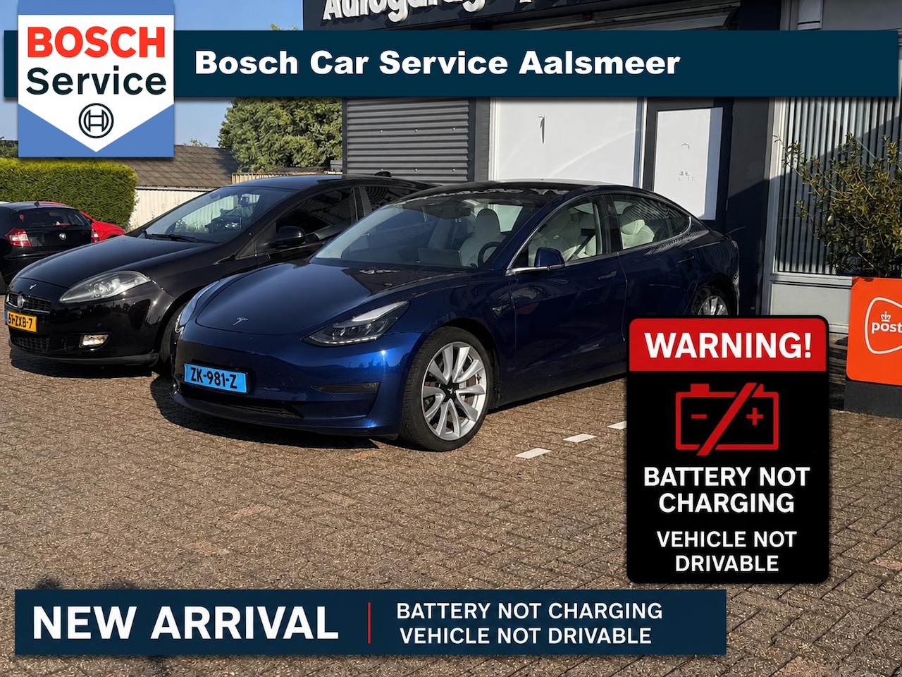 Tesla Model 3 - Long Range RWD Long Range AWD 75 kWh / Batterij Laat Niet Op  / Dont Charge  / - AutoWereld.nl