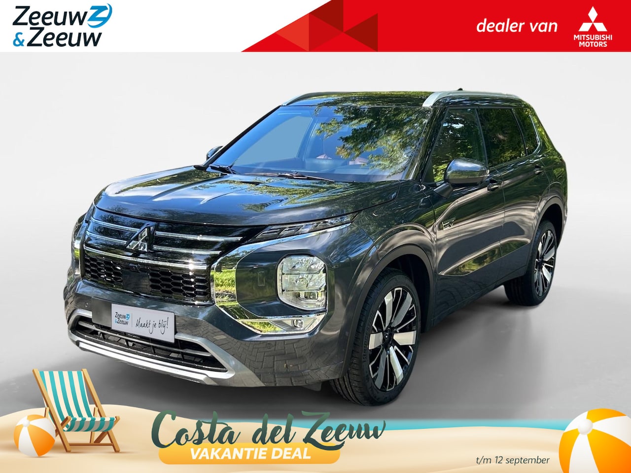 Mitsubishi Outlander - 2.4 PHEV Instyle+ | 5.000 EURO KORTING | 8 JAAR GARANTIE | - AutoWereld.nl