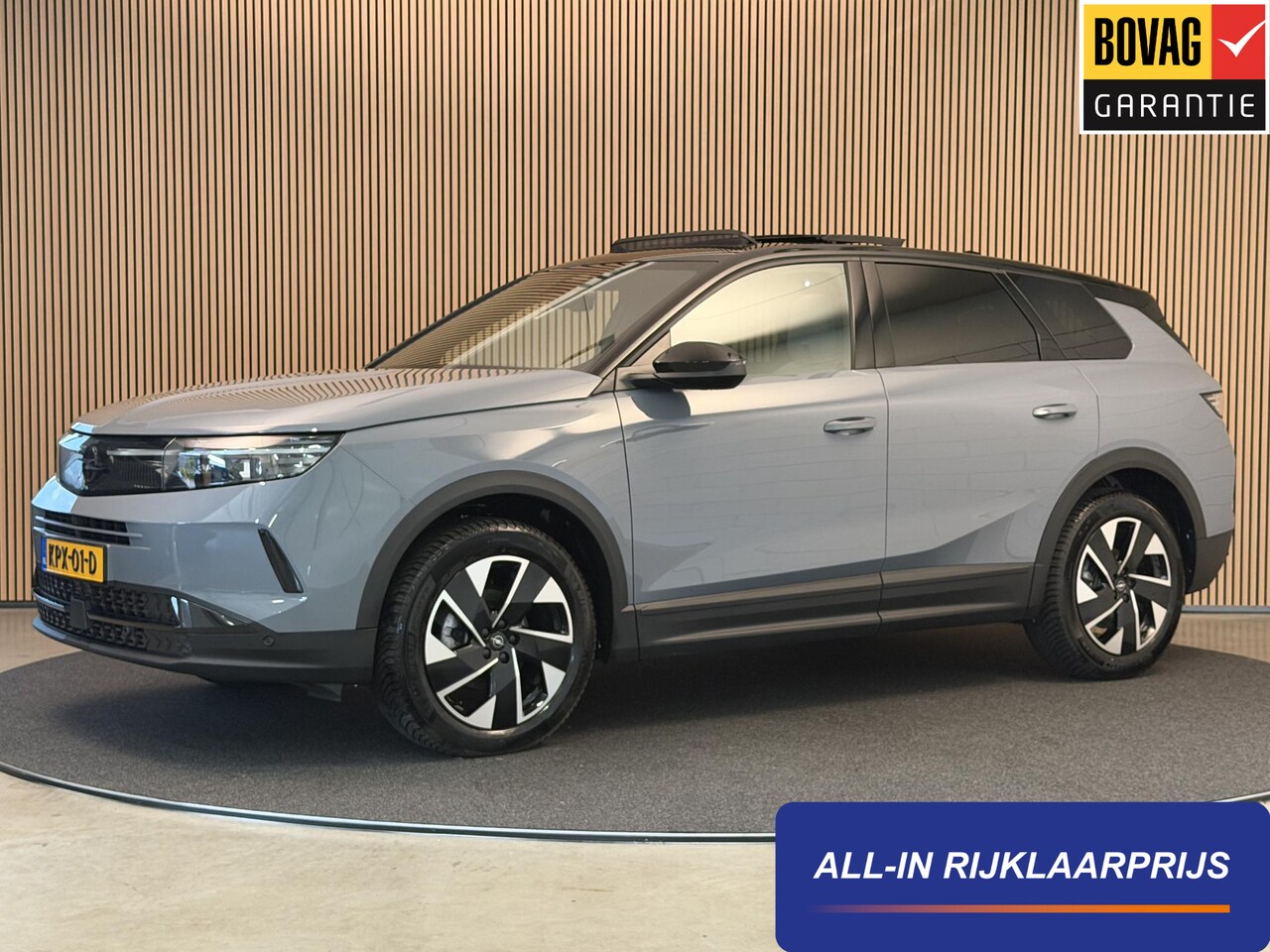 Opel Grandland - 1.2 Turbo Hybrid 145PK Aut. GS | Panodak | Head-Up | LED | Navi | 360 Camera | Elektr. a. - AutoWereld.nl