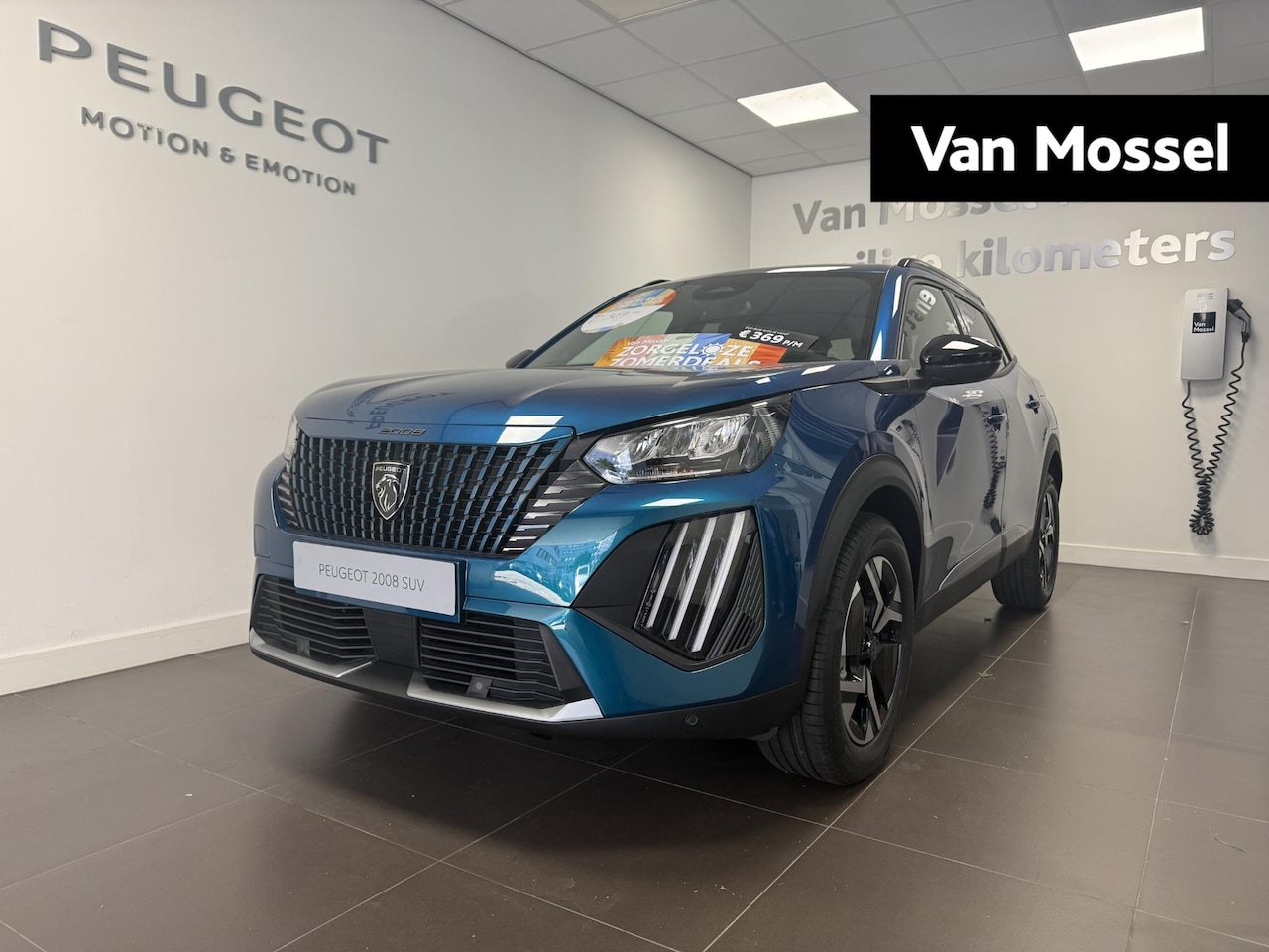 Peugeot 2008 - 1.2 Hybrid 110 Allure Automaat | Zorgeloze Zomerdeal Private Lease vanaf 369,- per maand ! - AutoWereld.nl