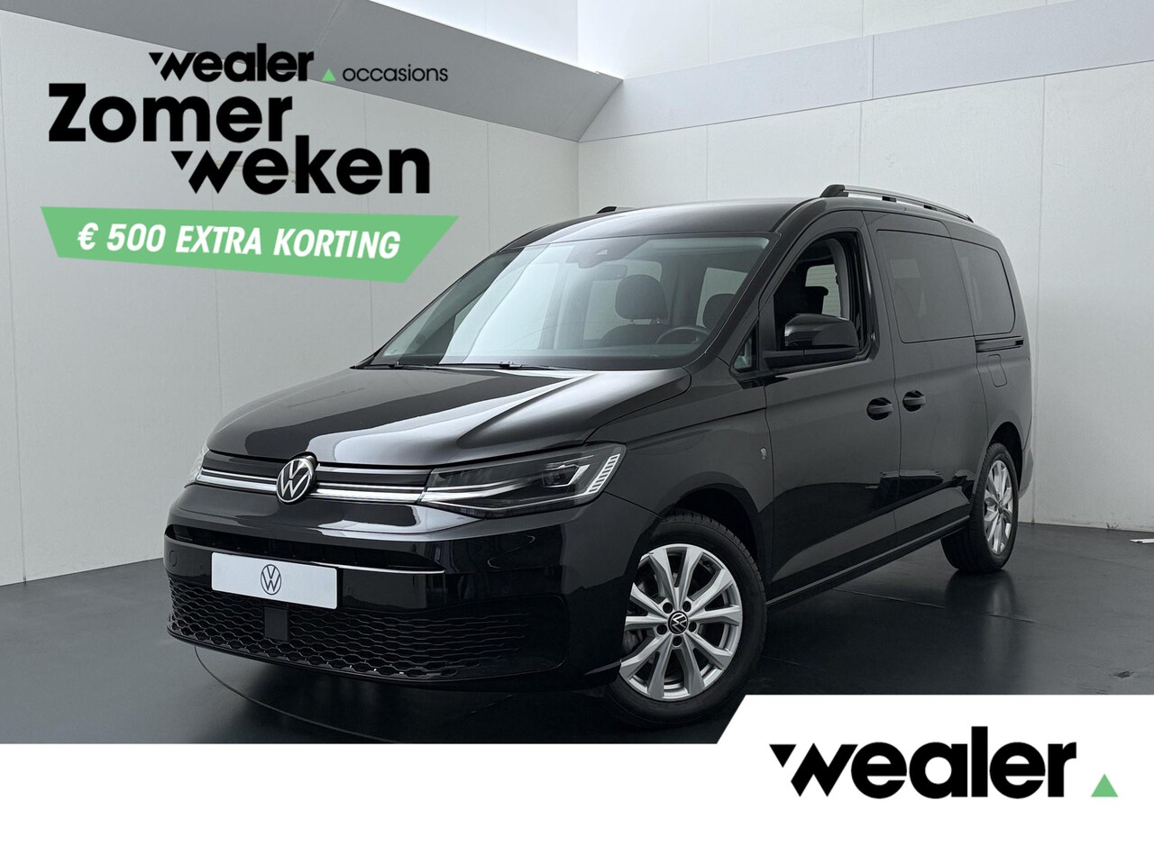 Volkswagen Caddy Maxi - Bedrijfswagens Kombi 1.5 TSI Life 7p | 114 PK | Automaat | Adaptive Cruise Control | Clima - AutoWereld.nl