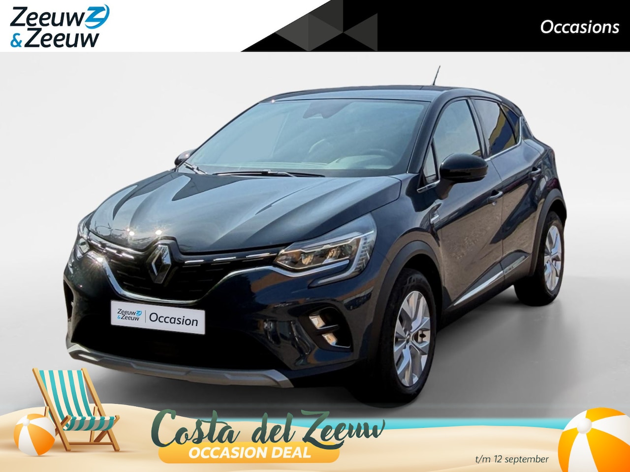Renault Captur - 1.0 TCe 90 Intens Apple Carplay/Android Auto , electronic climate controle , parkeersensor - AutoWereld.nl