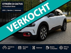 Citroën C4 Cactus - 1.2 PureTech Shine 2018 AUTOMAAT|CAMERA