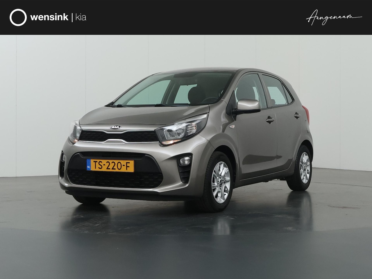 Kia Picanto - 1.0 CVVT ComfortPlusLine Navigator | Cruise Control | Airco | Navigatiesysteem | Parkeerca - AutoWereld.nl