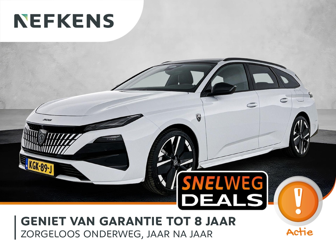 Peugeot 308 SW - GT 1.6 Plug-in Hybrid 195pk Automaat | Voorraaddeal! | Navigatie | Adaptive cruise control - AutoWereld.nl