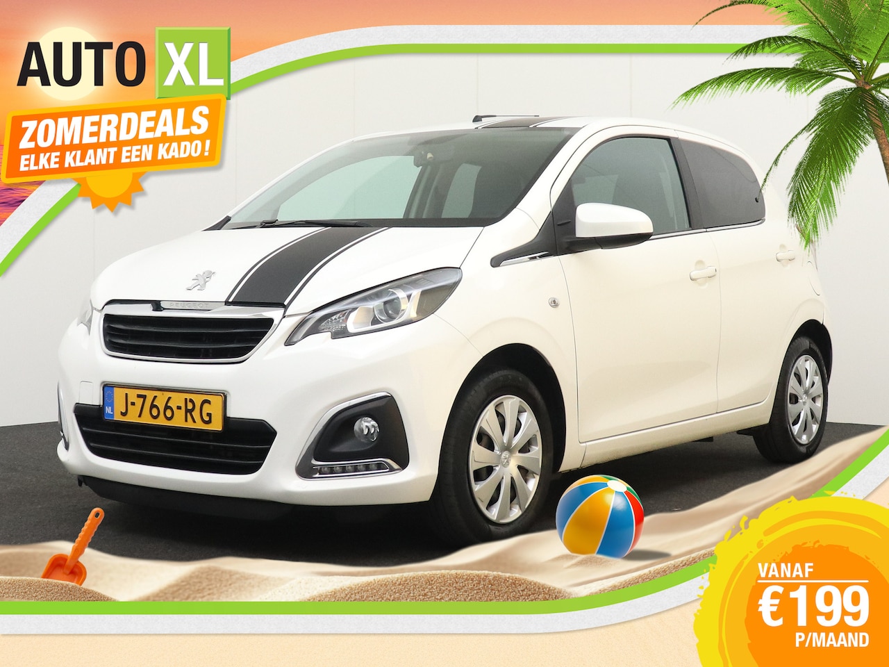 Peugeot 108 - 1.0 73 PK e-VTi Sport Camera Carplay LED - AutoWereld.nl