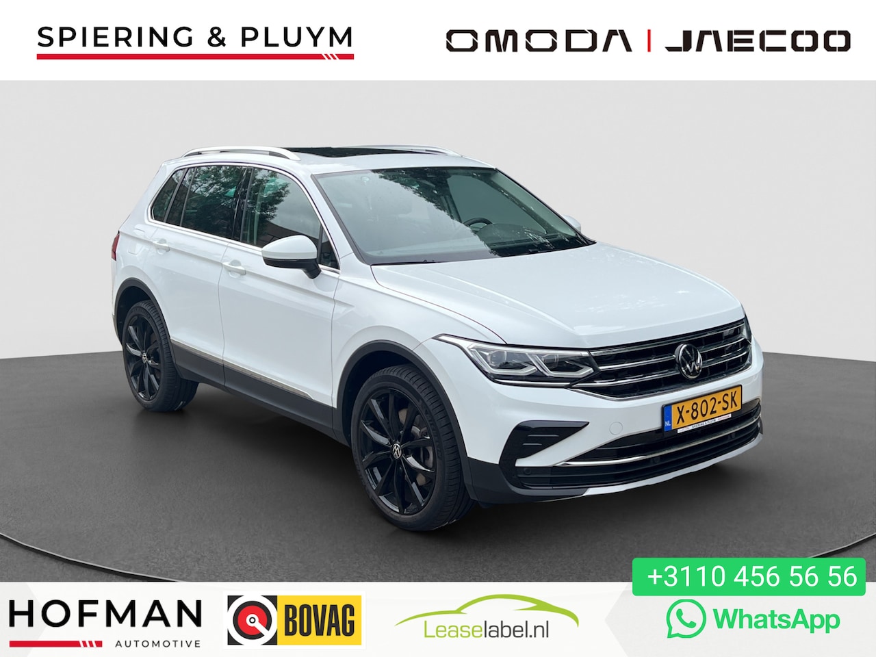 Volkswagen Tiguan - 1.4 TSI PHEV Business+ | Panodak | navi | virtual | camera! - AutoWereld.nl