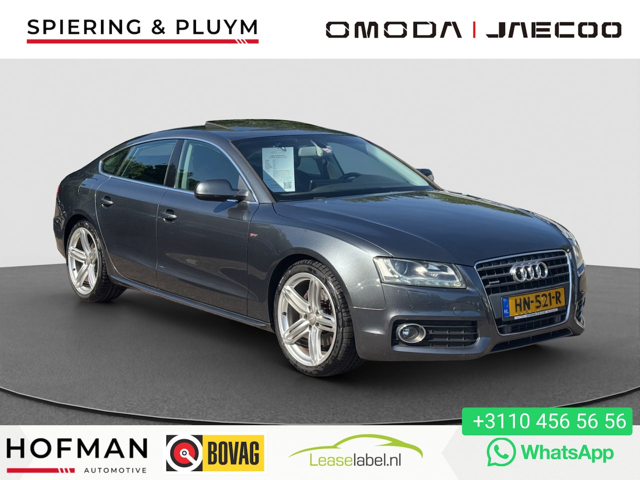 Audi A5 Sportback - 2.0 TFSI quattro S-Line | Automaat | Panodak | Leder - AutoWereld.nl