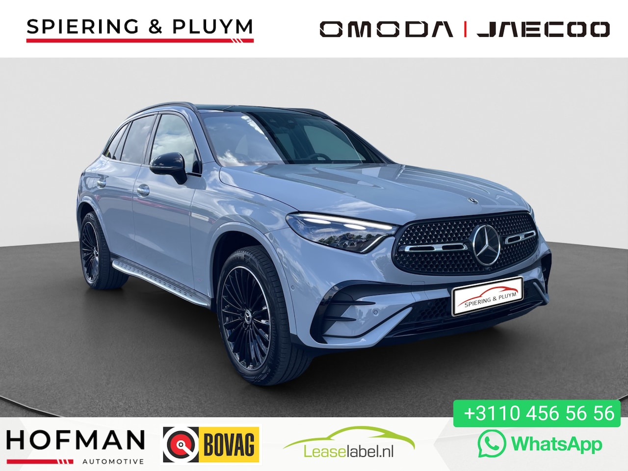 Mercedes-Benz GLC-klasse - 400e 4MATIC BNS Solution AMG | NL auto | HUD | Pano | Burmester | Tr. Haak | leder! - AutoWereld.nl