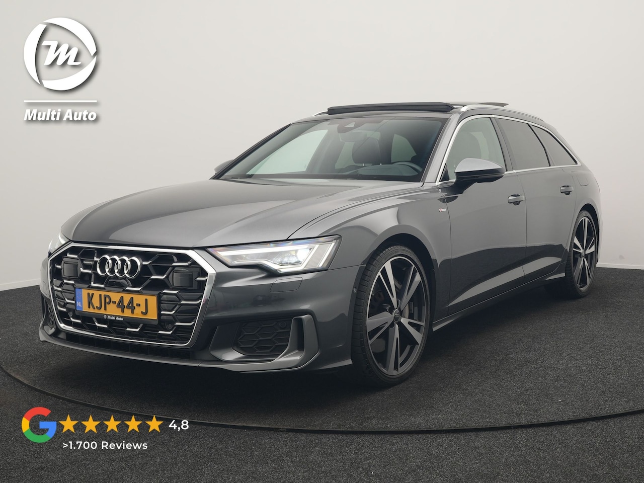 Audi A6 Avant - 50 TFSI e quattro S Line PHEV 300pk Dealer O.H | Panodak | Head Up | Adaptive Cruise | Led - AutoWereld.nl