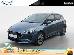 Ford Fiesta - 1.0 EcoBoost Titanium 125pk | Stoel- stuur en voorruitverwarming | Navigatie via Apple Car