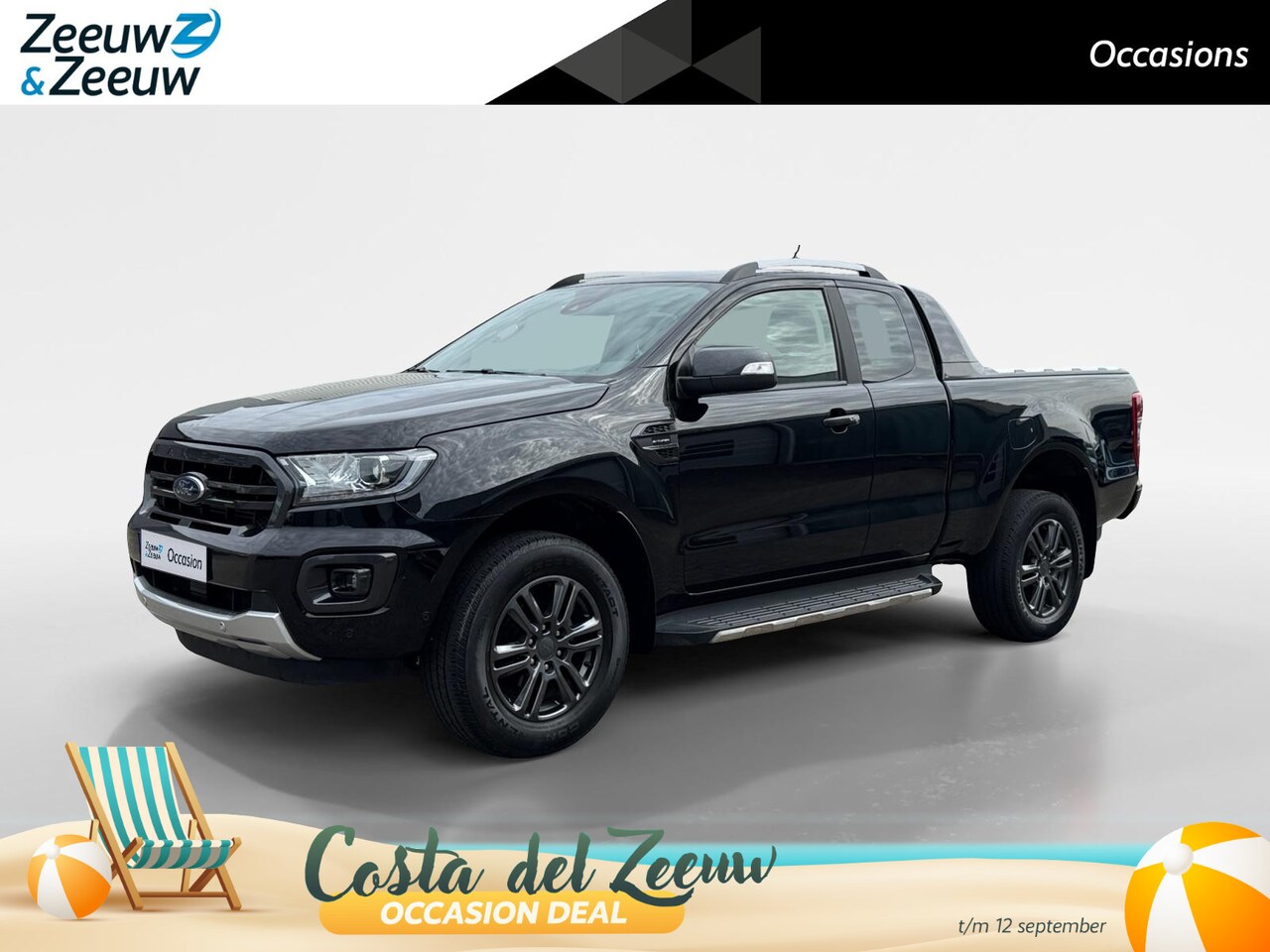 Ford Ranger - 2.0 EcoBlue Wildtrak Supercab | NL auto | Dealer onderhouden | 213 pk | Trekhaak | Automaa - AutoWereld.nl