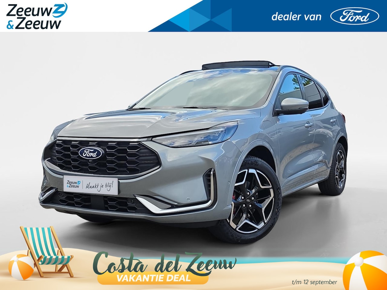 Ford Kuga - 2.5 PHEV ST-Line X | Nieuw te bestellen | €5.000,- korting | 2100kg trekgewicht | 0,99% re - AutoWereld.nl