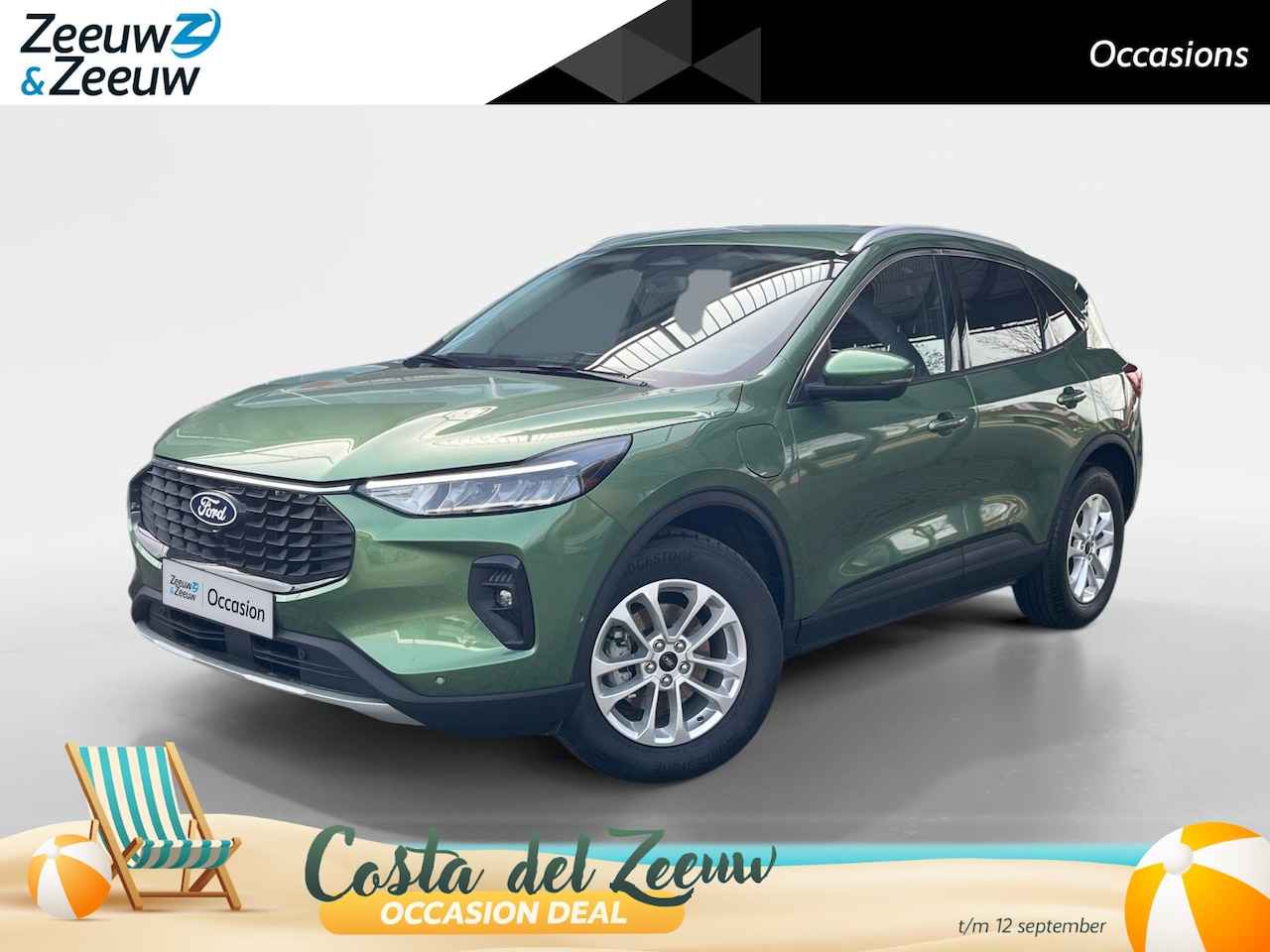 Ford Kuga - 2.5 PHEV Titanium | Adaptieve Cruise Control | 360 Camera | Trekhaak | 2100KG Trekgweicht - AutoWereld.nl