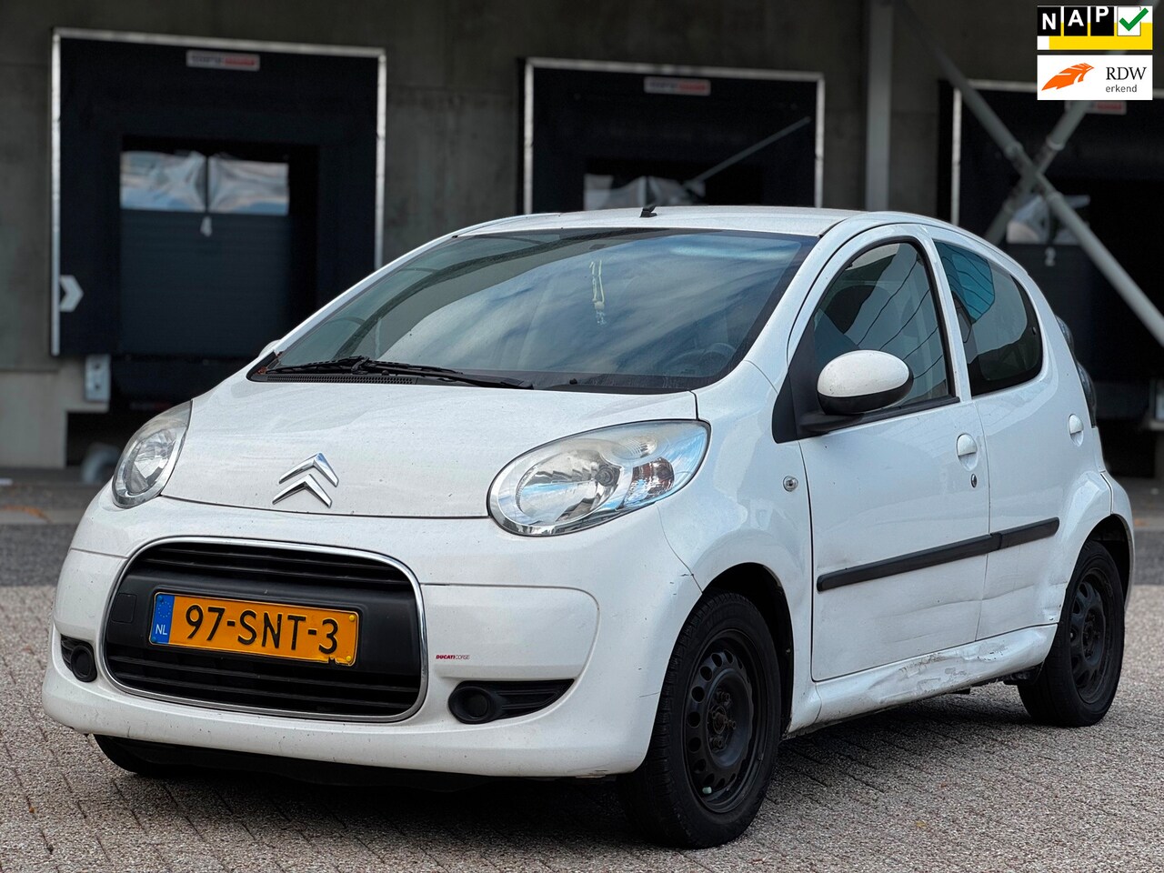 Citroën C1 - 1.0-12V Ambiance|APK02-06-2027|AIRCO|ELEKRAMEN|STUURBEKR|TOERENTELLER|5DEURS|INRUILKOOPIE - AutoWereld.nl