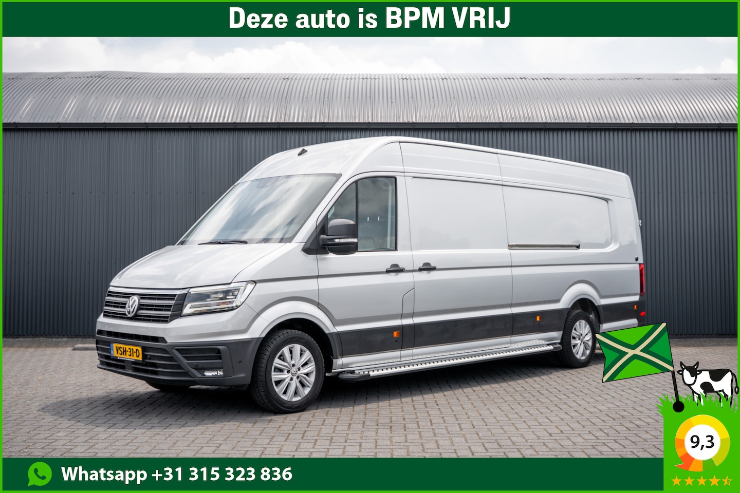 Volkswagen Crafter - 2.0 TDI XL L5H3 | 177 PK | Rijplaten | Automaat | LED | Camera | Carplay | Schuifdeur L+R - AutoWereld.nl