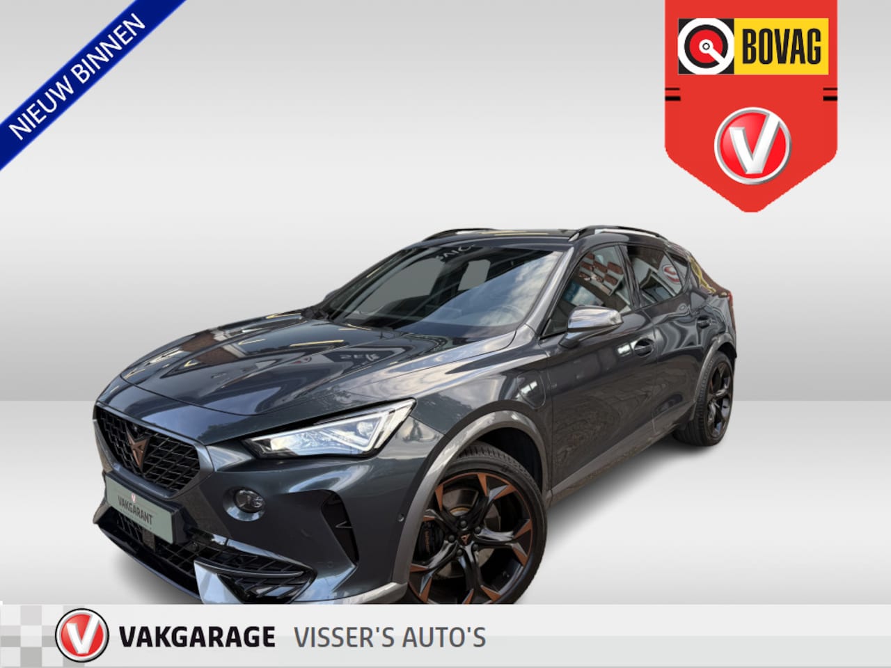 CUPRA Formentor - 1.4 e-Hybrid VZ Copper Edition | glazen panorama-dak / schuif | Matrix led koplampen | App - AutoWereld.nl