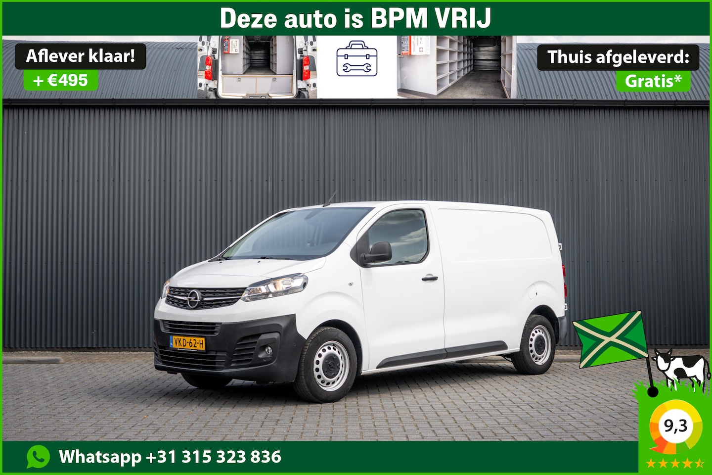 Opel Vivaro - 1.5 L2H1 | 3-Zits | 1e Eigenaar | Cruise | Airco - AutoWereld.nl