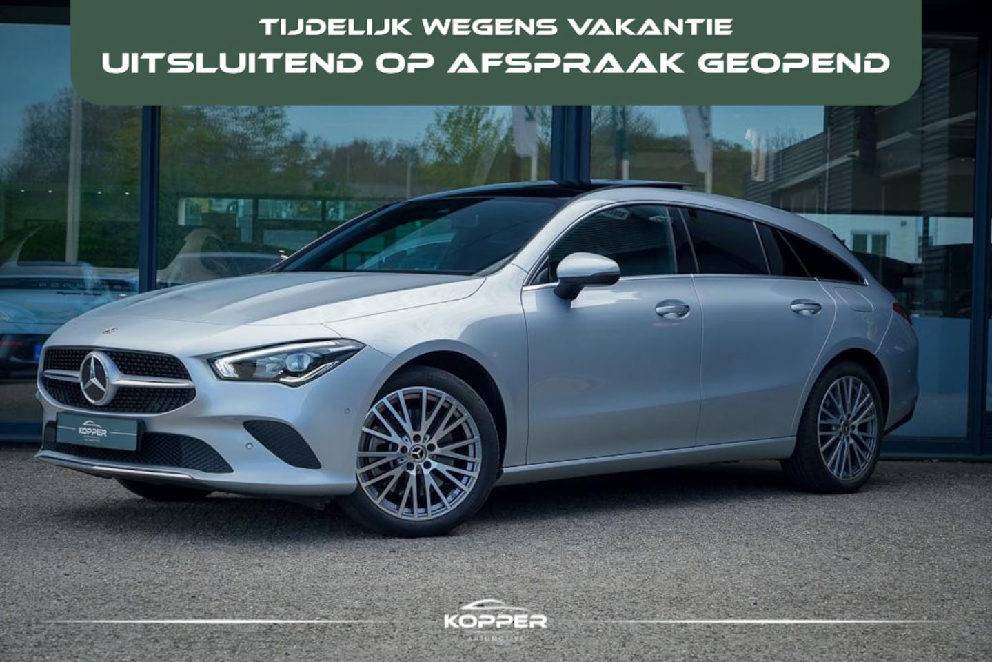 Mercedes-Benz CLA-klasse Shooting Brake - 250 e / Pano / leder / sfeerverlichting / trekhaak - AutoWereld.nl