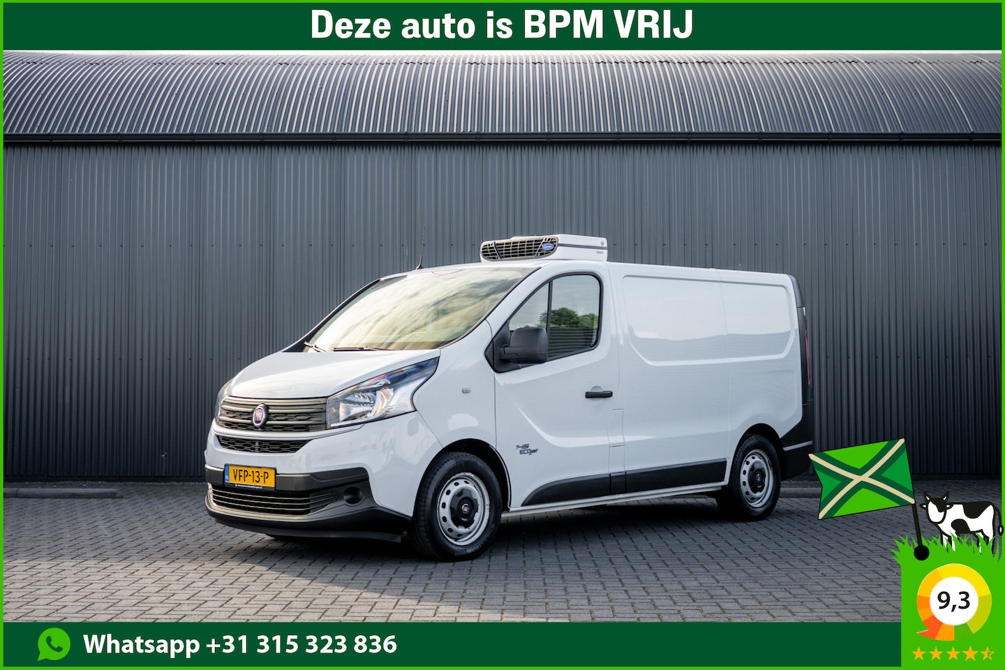 Fiat Talento - 2.0 EcoJet L1H1 | 145 PK | 3-Zits | 1e Eigenaar | Koelwagen | Carrier | Cruise | Airco | T - AutoWereld.nl