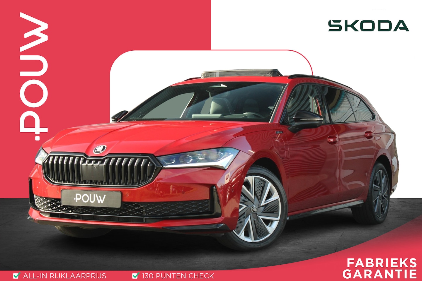 Skoda Superb Combi - 1.5 TSI 204pk PHEV Sportline Business | SoH 100% | Head-up | Adaptief Onderstel | Stoelven - AutoWereld.nl