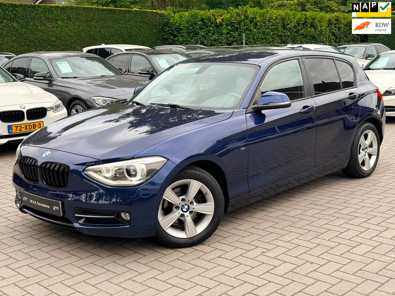 BMW 1-serie - 114i EDE Corporate Lease Edition|Distributie ketting verv.|Groot Navi|Xenon|Climate contro - AutoWereld.nl