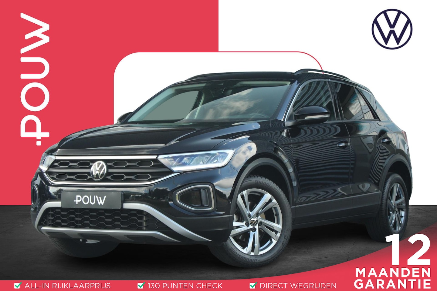 Volkswagen T-Roc - 1.0 TSI 110pk Life 75 Edition | Apple CarPlay/Android Auto | Cockpit Pro | Adaptive Cruise - AutoWereld.nl