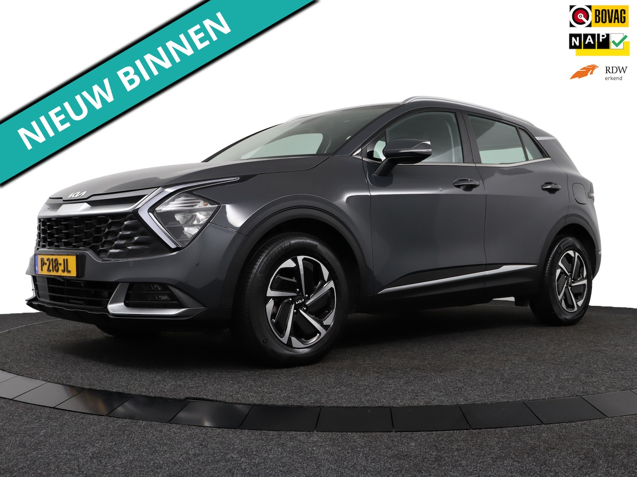 Kia Sportage - 1.6 T-GDi Hybrid DynamicLine 230pk Carplay/Android/Navi/Camera - AutoWereld.nl