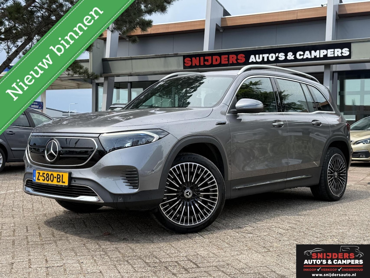 Mercedes-Benz EQB - 350 4MATIC AMG Line 67 kWh Trekhaak SOH 100% - AutoWereld.nl