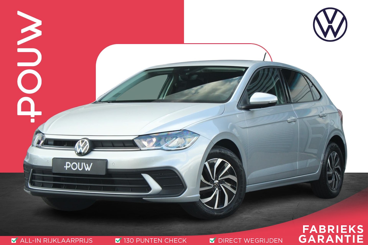 Volkswagen Polo - 1.0 TSI 95pk DSG Life Edition | Keyless | Camera | Apple CarPlay & Android Auto - AutoWereld.nl