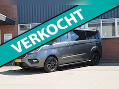 Ford Transit Custom - 320 2.0 TDCI 130PK AUT L2H1 Platinum Edition DC / 5 pers / Trekhaak