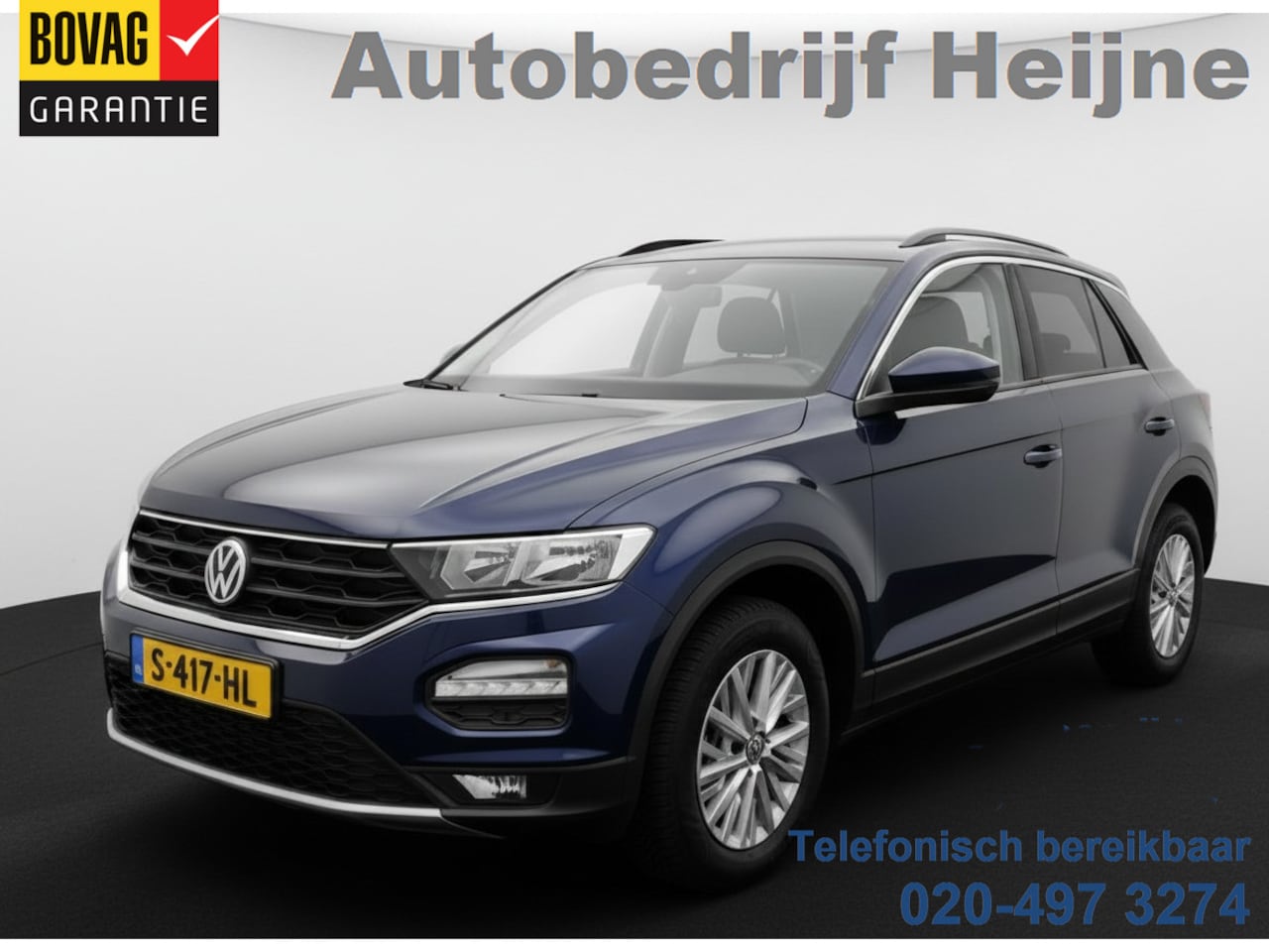 Volkswagen T-Roc - TSI 115PK STYLE BUSINESS CAMERA/CARPLAY/STUURVERW./ELEKTR.KLEP - AutoWereld.nl