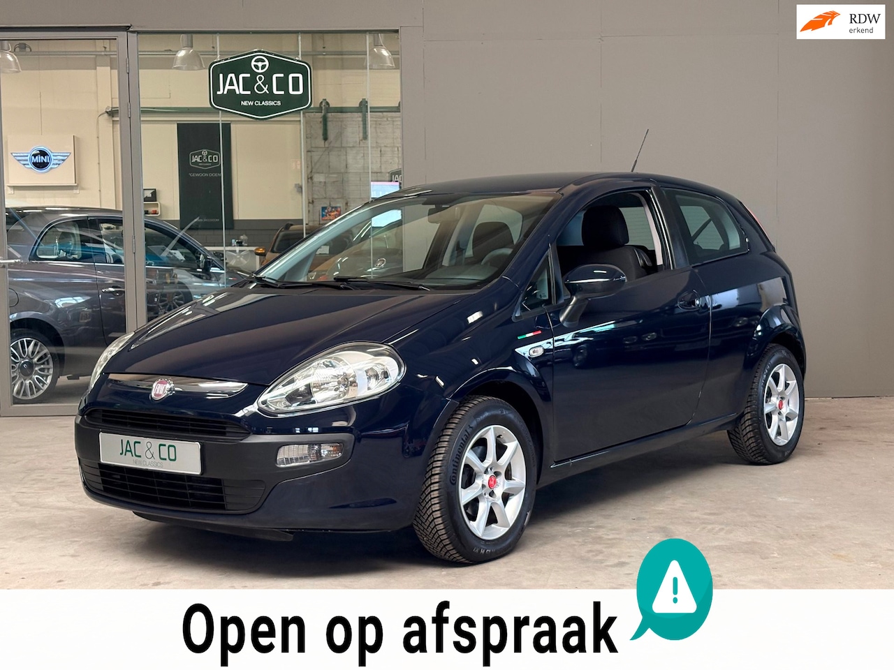 Fiat Punto - 1.2 Dynamic airco en lage kilometerstand! - AutoWereld.nl