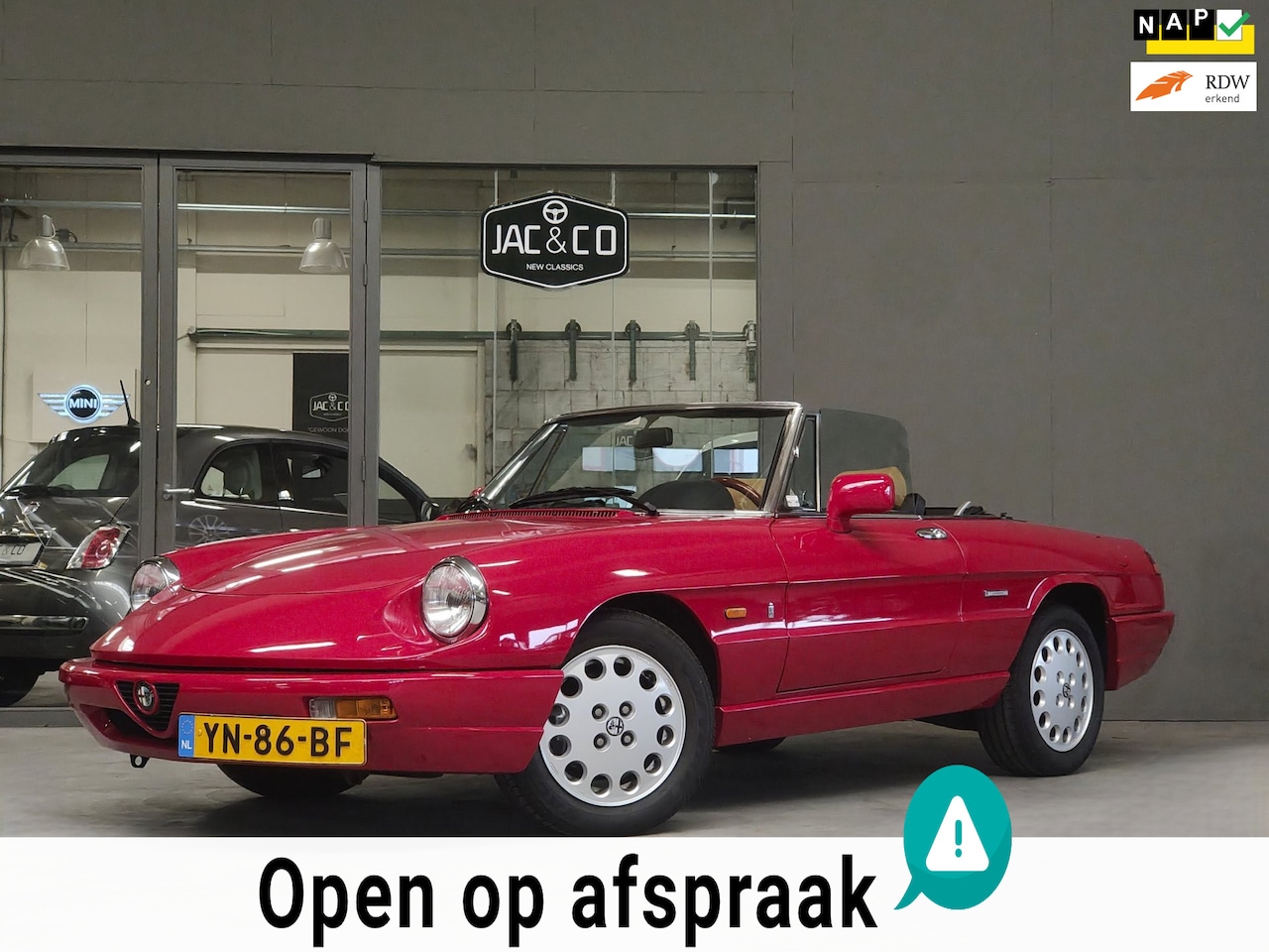 Alfa Romeo Spider - 2.0 QV NAP Zeer nette staat - AutoWereld.nl
